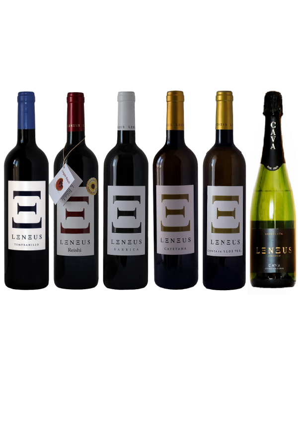 Surtido Selección Leneus + REGALO  Cata Online guiada por Marifé Fuentes